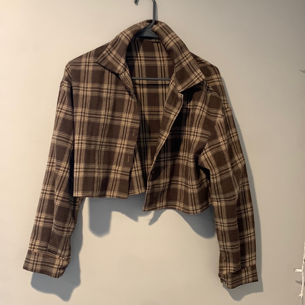 Cropped flannel